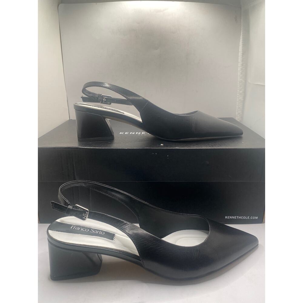 Franco Sarto Racer Slingback Pointed Toe Pump (Women) Size 38.5 EUR/8 US